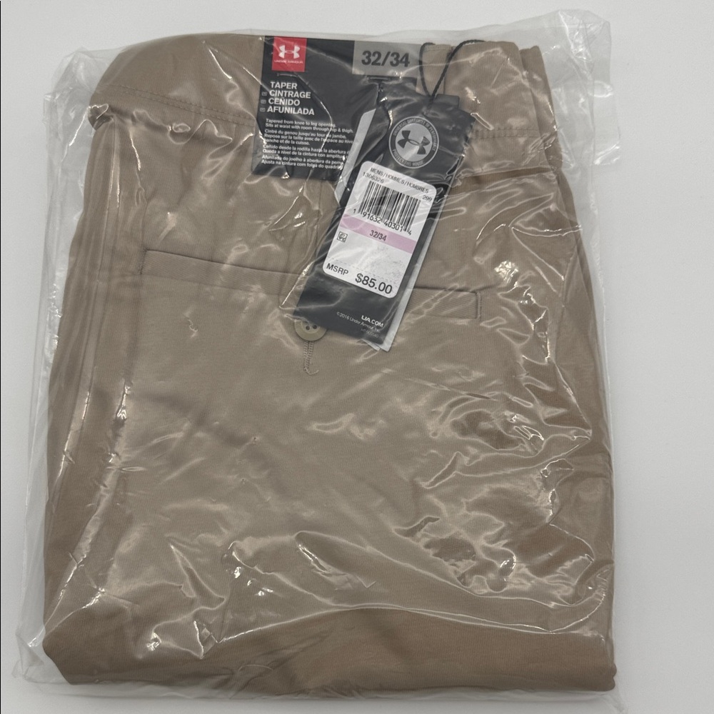 Under Armour Men's Showdown Chino Taper Pant 32x34 New
